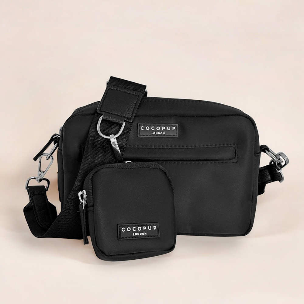 Build Your Own Dog Walking Bag - Black Bag | Cocopup London