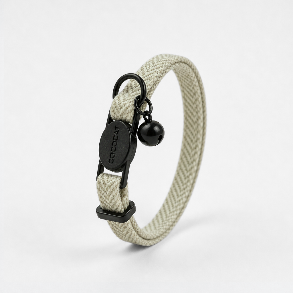 Cat Collar - Sage Tweed | Cocopup London