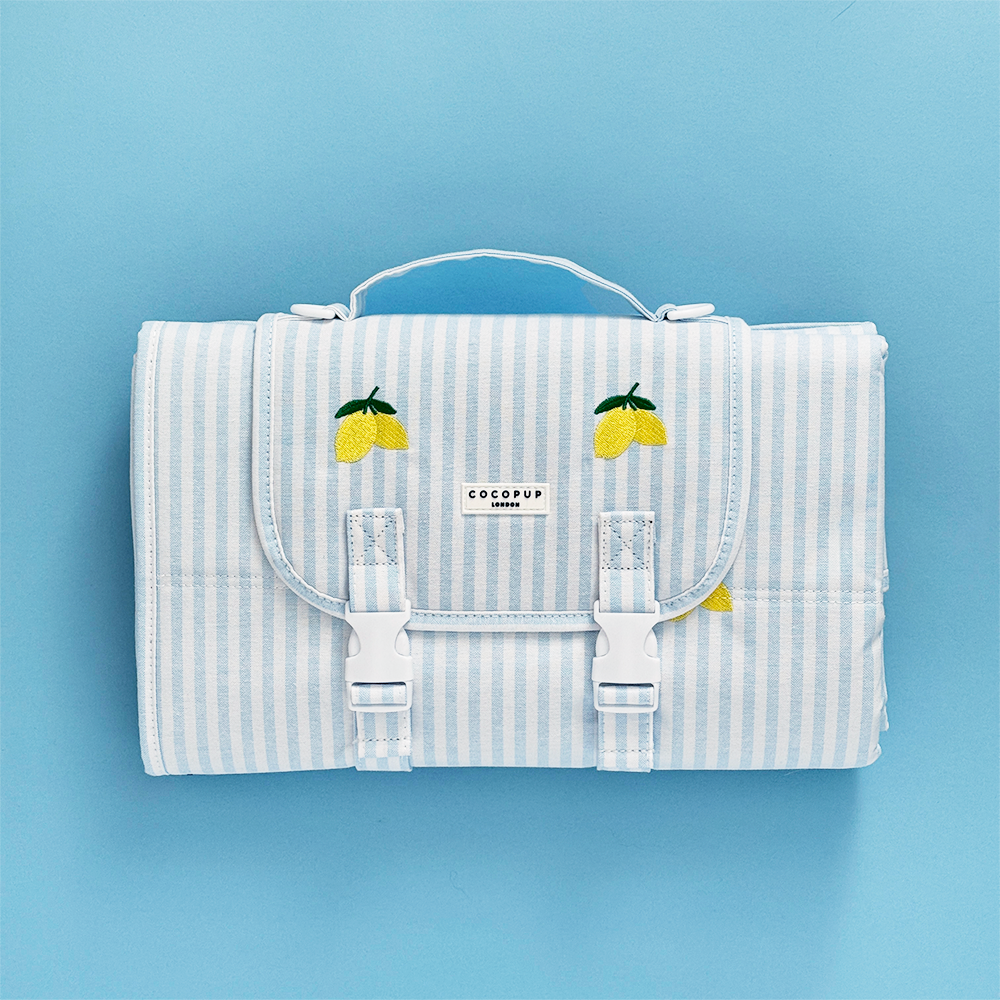 Travel Mat - Living La Vida Lemon | Cocopup London