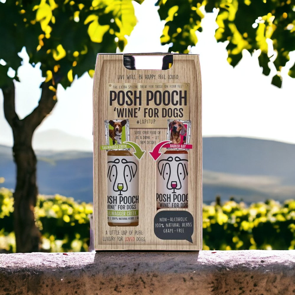 Woof & Brew - Posh Pooch Wine Duo