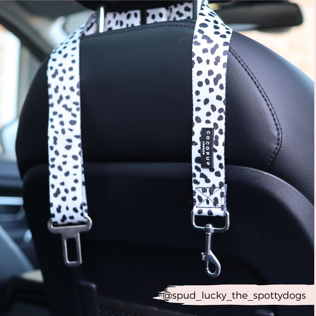 Seat Belt Restraint - Monochrome Spots