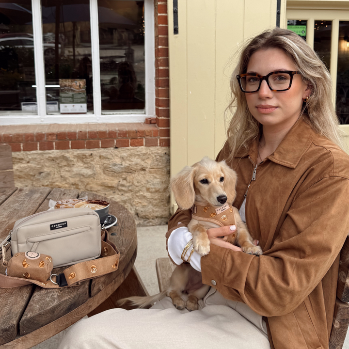 Dog Walking Caramel Latte Bag Bundle - Pawtisserie