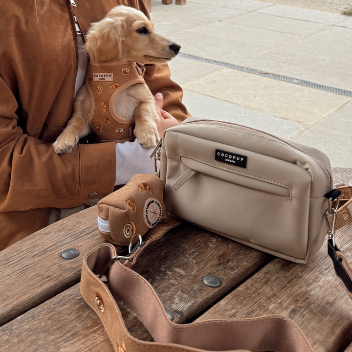 Dog Walking Caramel Latte Bag Bundle - Pawtisserie