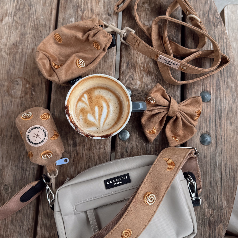 Dog Walking Caramel Latte Bag Bundle - Pawtisserie