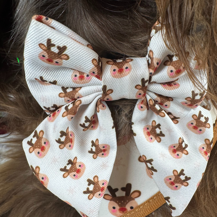 Ralphie Reindeer Sailor Bow Tie