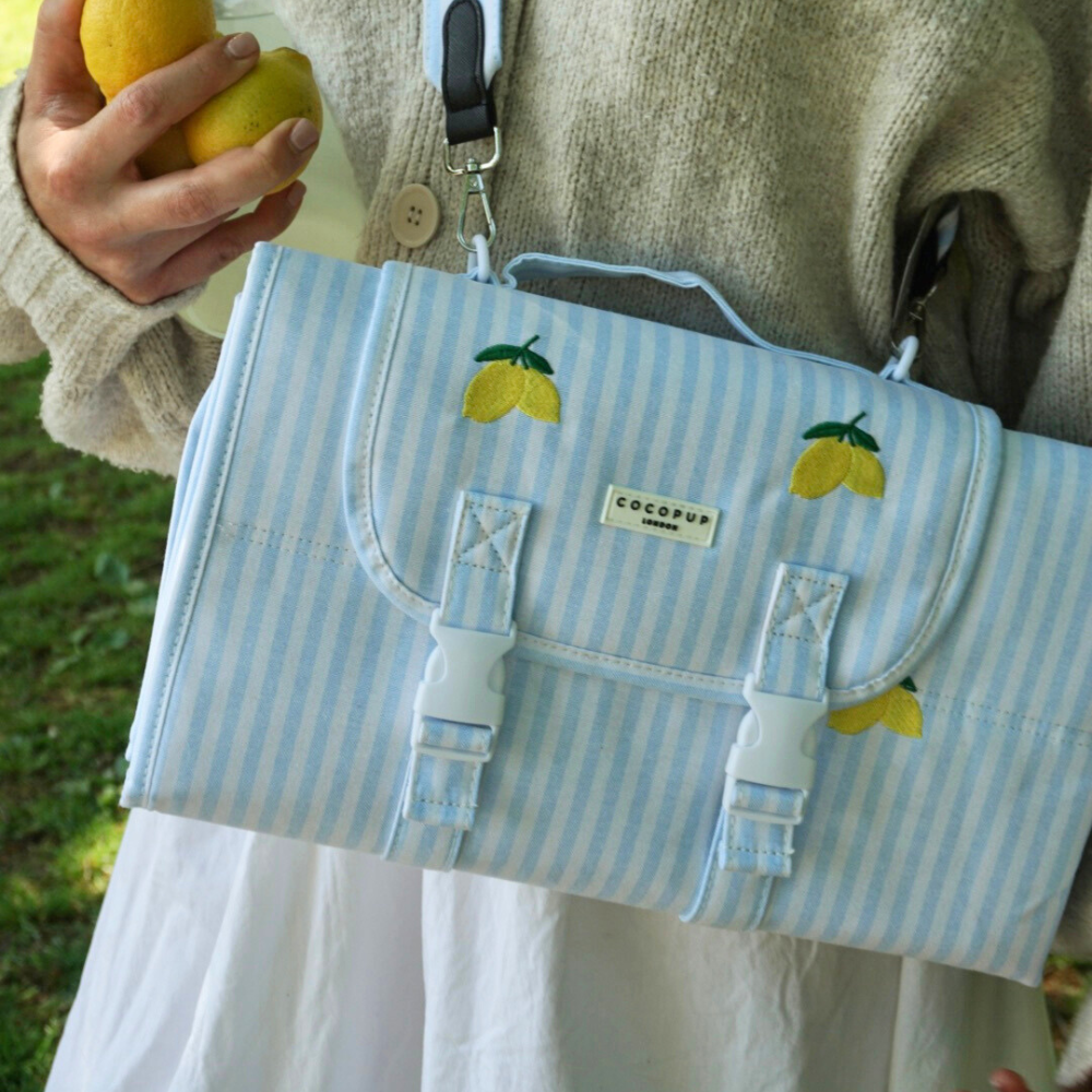 PERSONALISED Travel Mat - Living La Vida Lemon