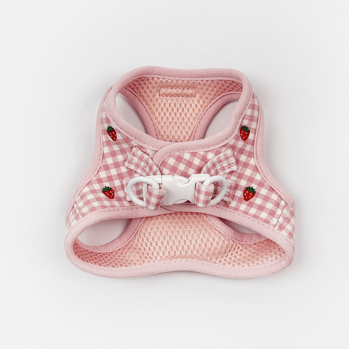 Cat Harness - Strawberry Picnic