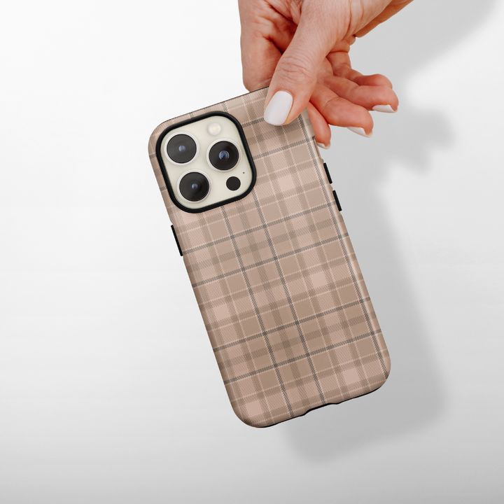 Tough Phone Case - Pup Plaid