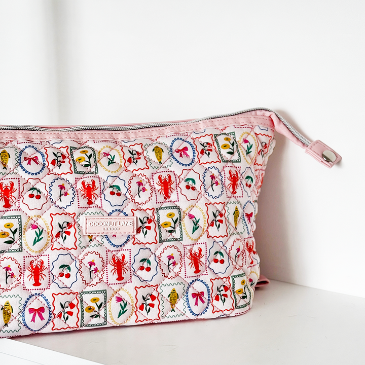 Dolce Vita Expandable Makeup Bag - By Coconut Lane