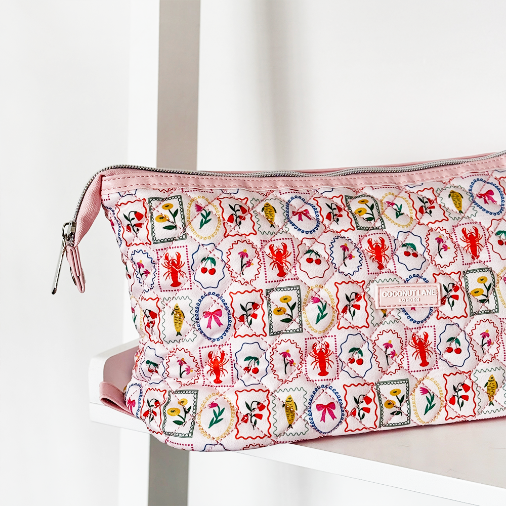 Dolce Vita Expandable Makeup Bag - By Coconut Lane