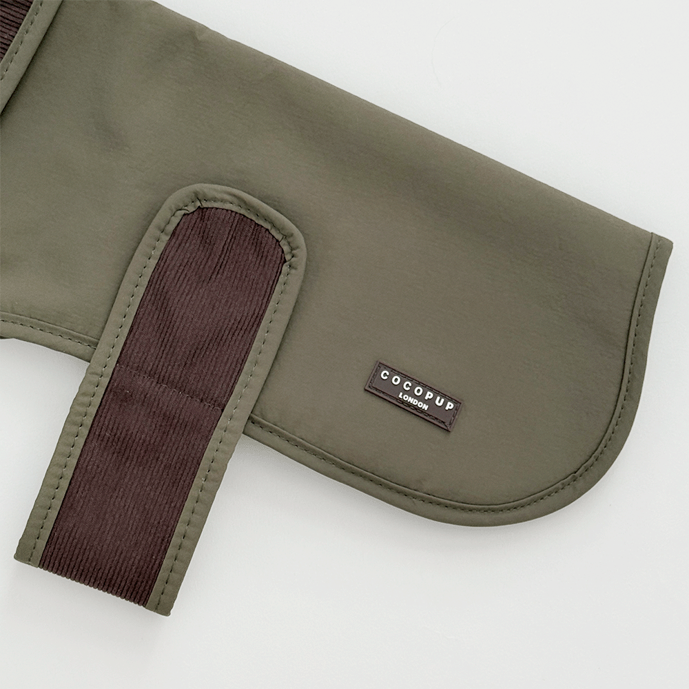 Dog Coat - Farmhouse Moss Green