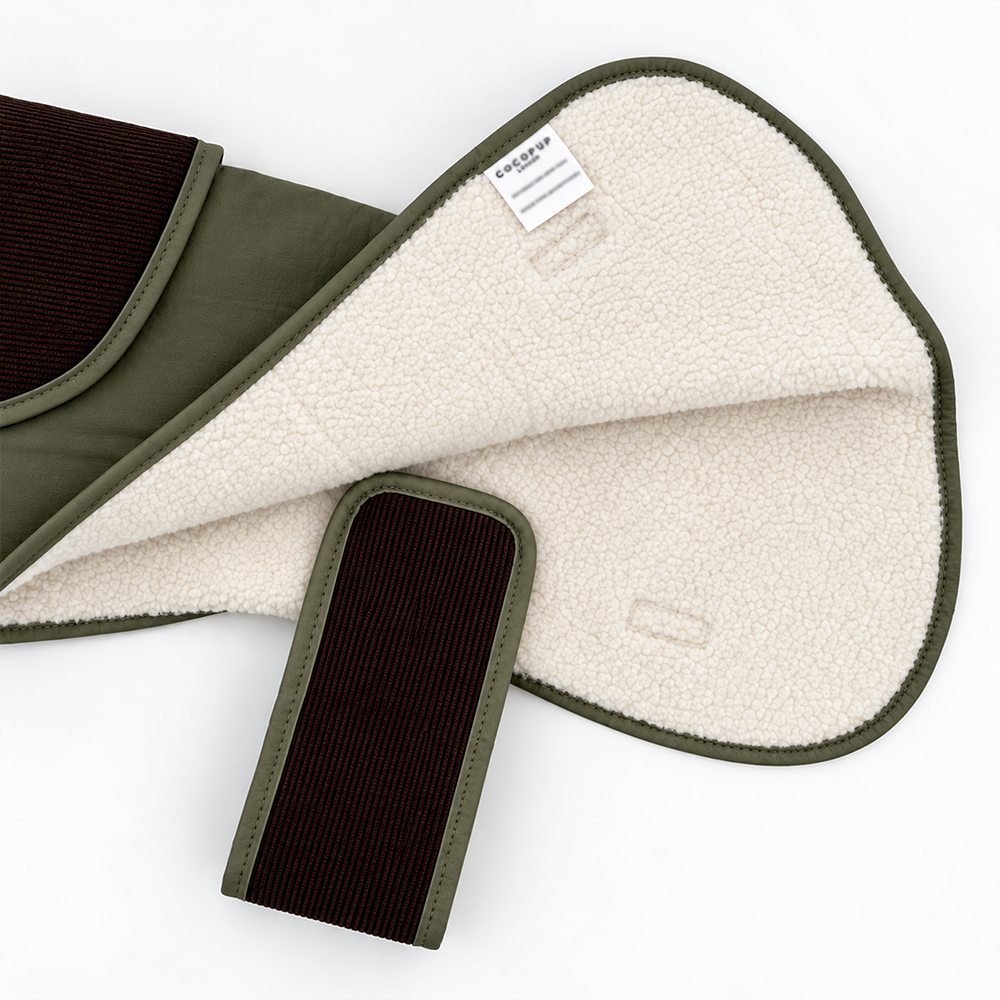Dog Coat - Farmhouse Moss Green