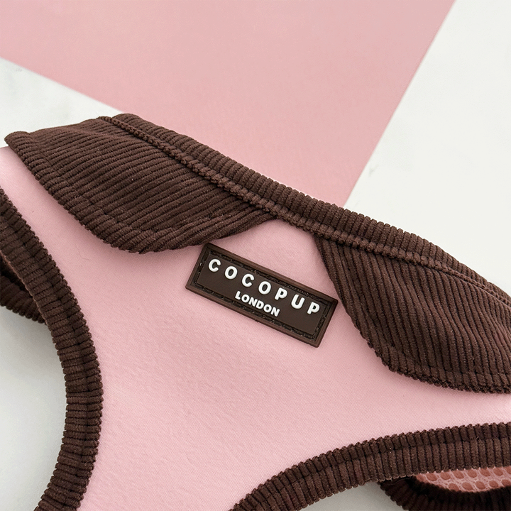 Farmhouse Adjustable Neck HARNESS - Dusty Pink