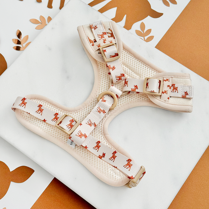 Fleecy Fawn Adjustable Neck HARNESS