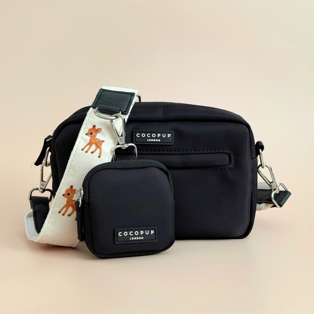 Luxe Dog Walking Bag Bundle - Fleecy Fawn