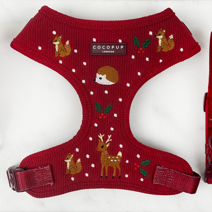 Holly Jolly Trails Adjustable Neck HARNESS
