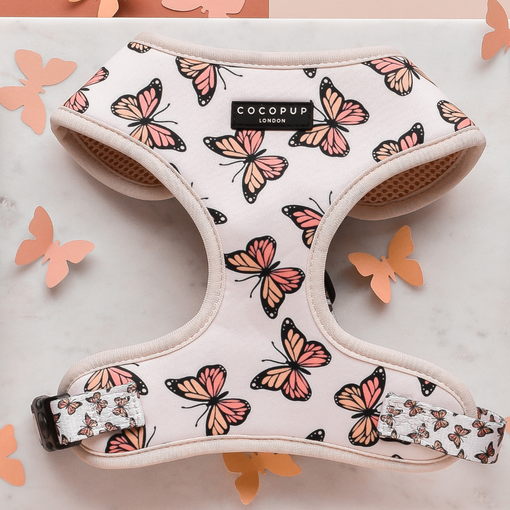 Boujee Butterfly Adjustable Neck Harness