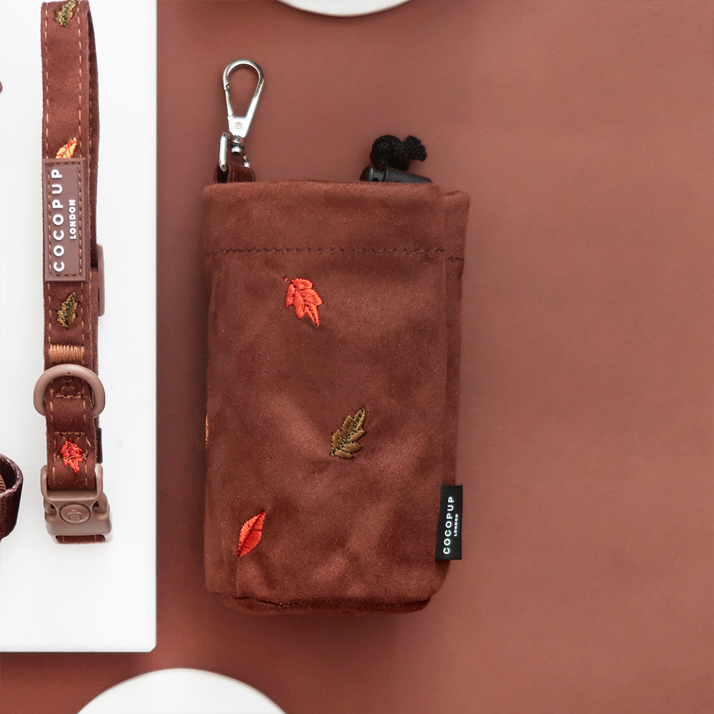 Drawstring Treat Pouch - Pawtumn Leaves