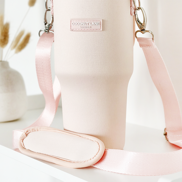 Marshmallow Pink Tumbler Carry Case by Coconut Lane