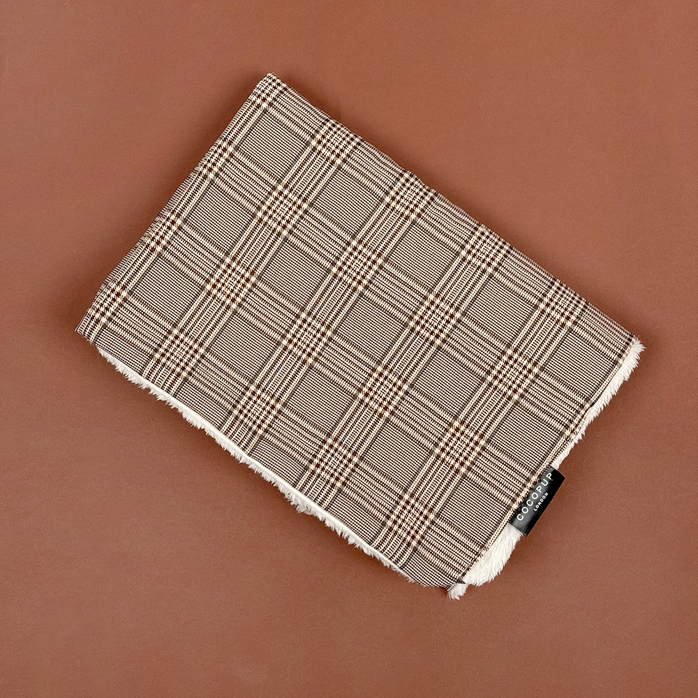 PERSONALISED Blanket - Pup Plaid