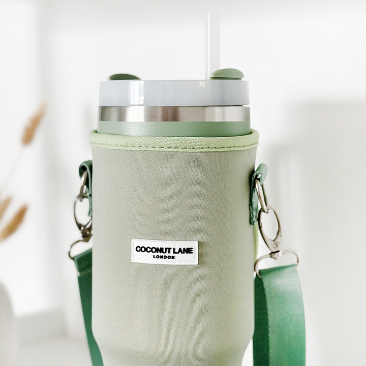 Soft Sage Tumbler Carry Case by Coconut Lane