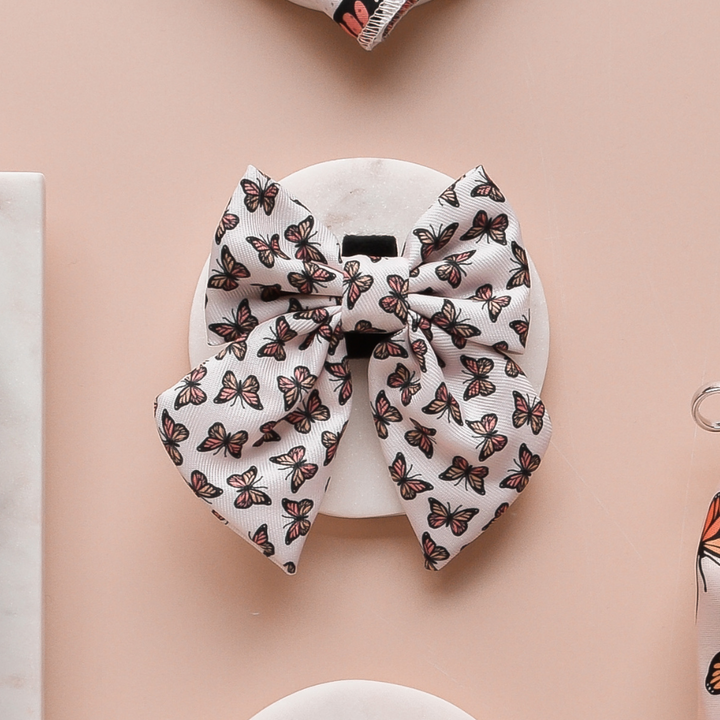 Boujee Butterfly Sailor Bow Tie
