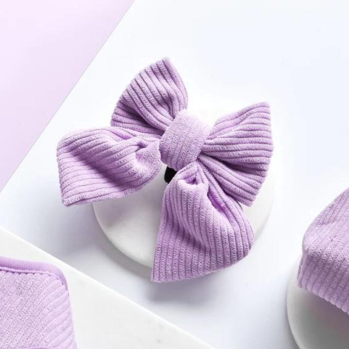 Lilac Cord Sailor Bow Tie