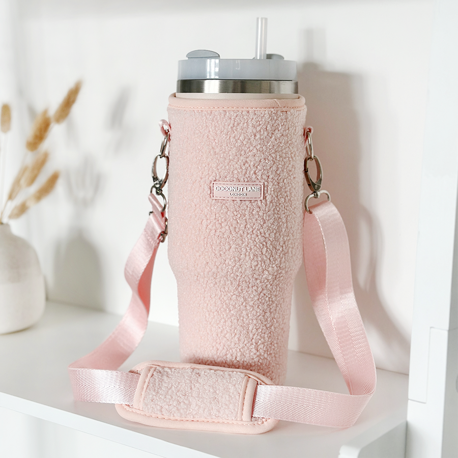 Teddy LoveALot Tumbler Carry Case by Coconut Lane Cocopup London