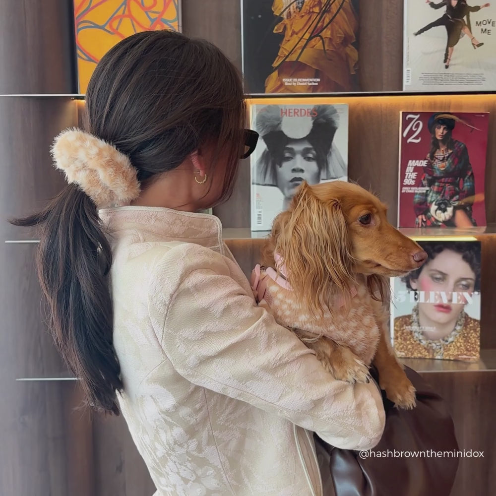 Fluffy Fawn Adjustable Neck HARNESS