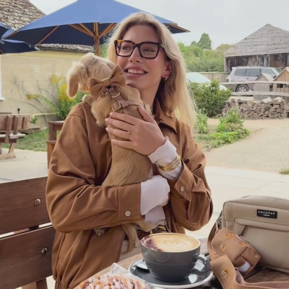 Dog Walking Caramel Latte Bag Bundle - Pawtisserie