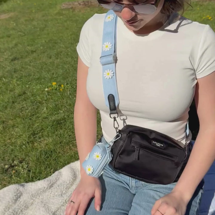 Dog Walking Bag Bundle - Blue Daisy Dream