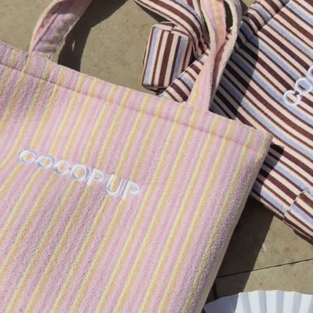 Tote Bag - Pastel Stripes