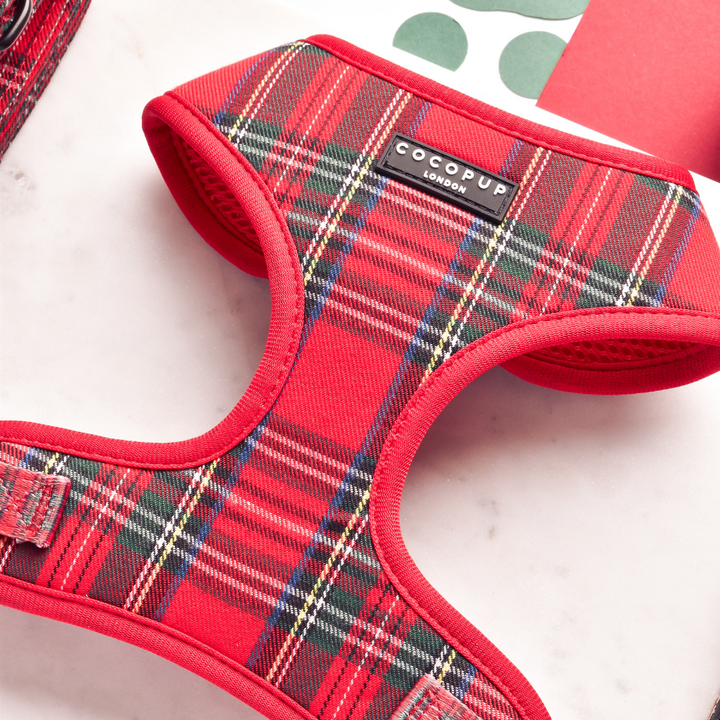 Tartan Adjustable Neck Harness