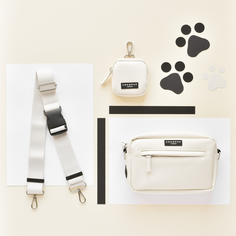 Bum Bag Strap - Oyster White – Cocopup London